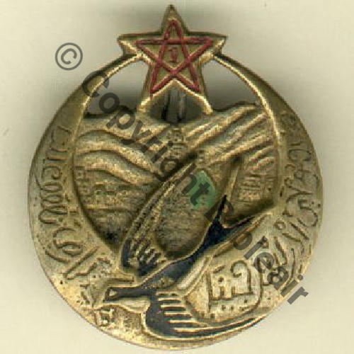 RTM  1eRgt TIRAILLEUR MAROCAIN Fab Loc Sc.grandspins 60EurInv