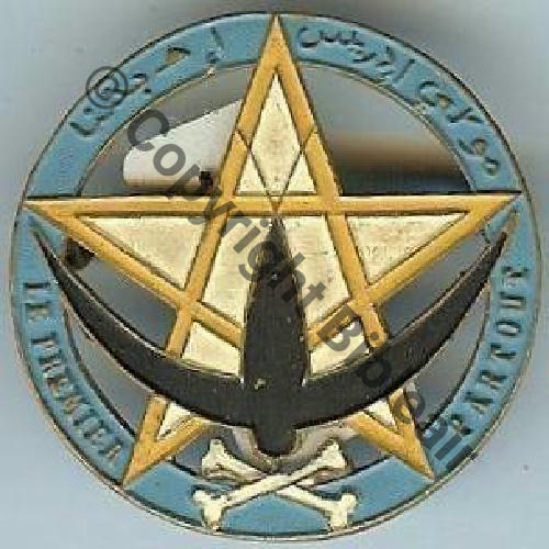 RTM  1eRgt TIRAILLEURS MAROCAIN  SYRIE SM 2Anneaux Dos lisse irreg Peint Sc.dixmude PV185Eur 