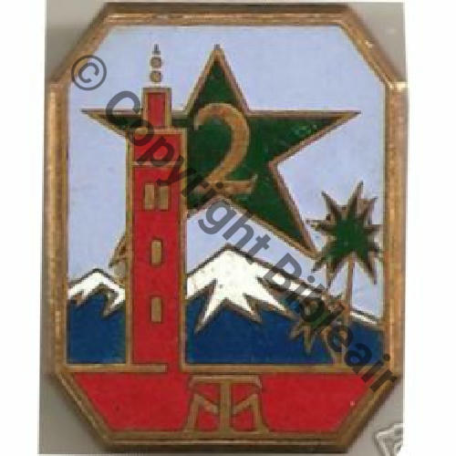 RTM  2eRgt TIRAILLEUR MAROCAIN DrPNOM Dep Bol poinconne.. Guilloche vrac Sc.67iml