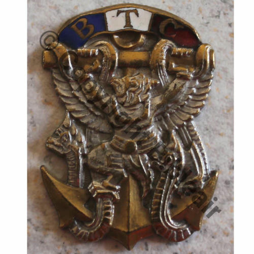 BTC  Bat TIRAILLEURS CAMBODGIENS Dore  DrPNBer Dep sans attach Dos irreg Embouti Src.eldi fr  368EurInv 