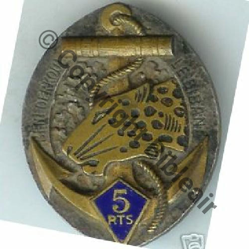 RTS  05eRgt TIRAILLEURS SENEGALAIS  DrP Dep Bol Dos lisse Embouti Sc.67.iml 46Eur11.07