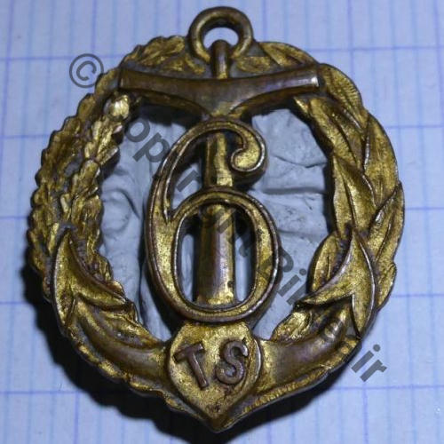 RTS  06eRgt TIRAILLEURS SENEGALAIS  SM (MOURGEON)Fond BLANC CIE CDT Pattes coupees origine Eping bascule Dos lisse irreg Src.ffl06cine  120EurInv 