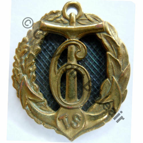 RTS  06eRgt TIRAILLEURS SENEGALAIS  SM Fond VERT attache 4pattes Eping bascule Dos lisse irreg Src.leberetvert  200EurInv