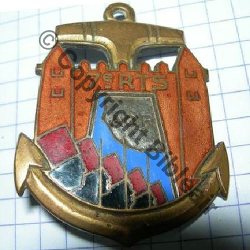 RTS  07eRgt TIRAILLEURS SENEGALAIS CARTE ARGENTEE DrPBER Dep Bol ressoude Dos lisse Src.ffl06cine 55EurInv 