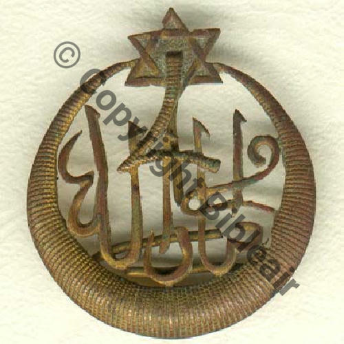 RTT  04eRgt TIRAILLEURS NORD AFRICAINS Ajoure  circa1920  SM 3pattes repliables Sc.grandspins 250EurInv 