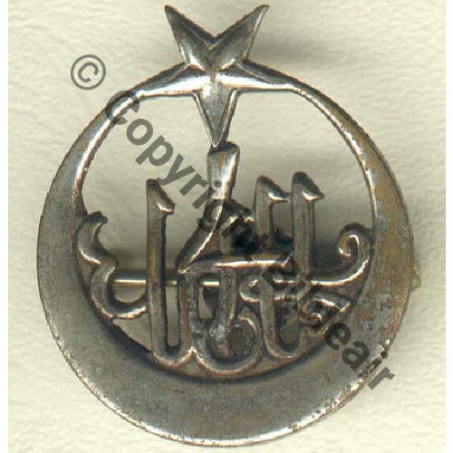 RTT  04eRgt TIRAILLEURS NORD AFRICAINS Ajoure 5branches circa1940  SM (DRAGO) Dos lisse embouti Src.grandspins PV120Eur
