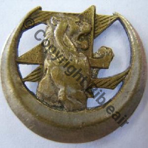 Z  04eRgt ZOUAVES   DrP 2Anneaux Dos lisse Embouti Sc.leberetvert