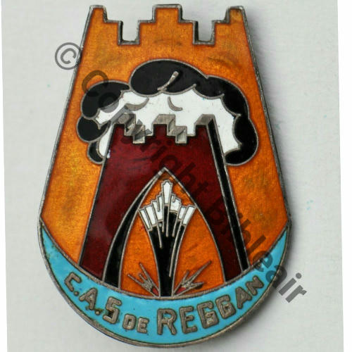 CENTRE ADMIN SAHARIENS REGGAN  AB SM Past AB.P Rennes Dos chevrons Src.mdt.collections 185EurInv
