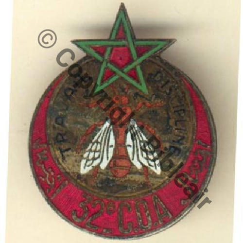 COA  32eCOA Sect Commis et Ouvriers Administration  DrBER Dep Sc.grandspins MAP45Eur