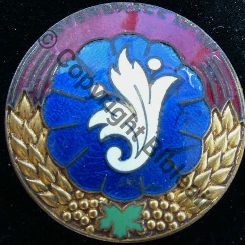 INTENDANCE 25e DIV PARA G1731  AB.P Rennes Bol poinconne (AB tres lisible) Chevrons en cercleSrc.ledemisolde 300EurInv