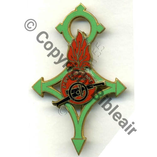 BSP  2e BATTERIE SAHARIENNE PORTEE DrBER Eping tuyau Dos lisse irreg Grenade relief Src.STELLA 506Eur01.08
