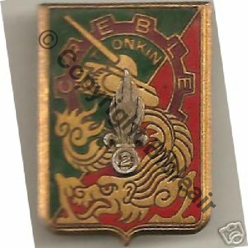 LEGION MATERIEL 2eCREBLE Dien Bien Phu  DrOM Bol Guilloche vrac.. Sc.67iml 31Eur02.08