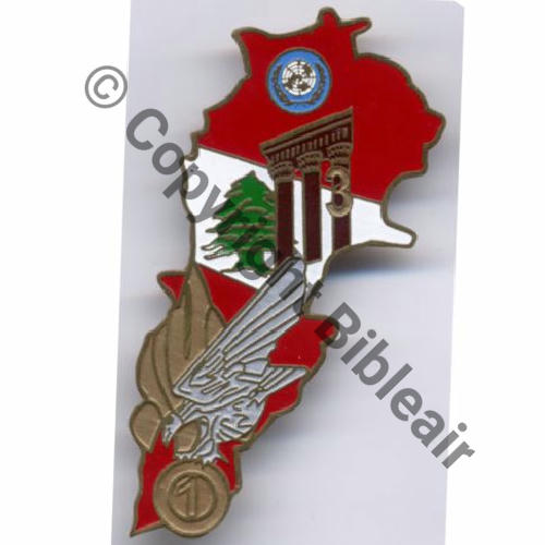 REG  1eREG 3eCIE LIBAN Peint Eping bijoutier Dos lisse irreg Src.entame PV55Eur 