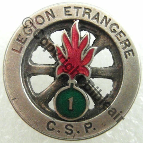 REI  1eREI 1eCie SAPEURS PIONNIERS 1937 SM 2Anneaux Dos lisse irreg Embouti Src.larahla 415EurInv 