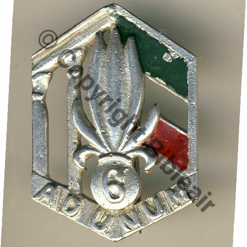 REI  6eREI Fab LOC LEVANT ARGENT Dos lisse irreg Eping bascule Src.BARTLETT 500EurInv 