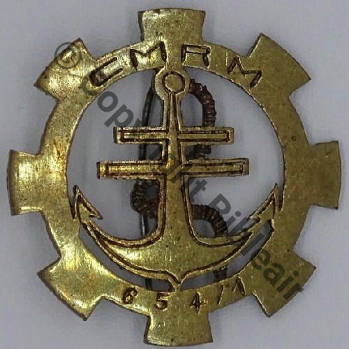 CMRM 654.1 CIE MOYENNE REPARATION MATERIEL  SM Eping non orig soudee Dos lisse irreg Src.bluesky2160 175EurInv 