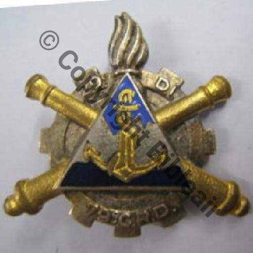 CRD  79eCIE REPAR DIVIS 29eDI AFN  DrP 2Anneaux Guilloche vrac G1427 Sc.leberetvert MAP26Eur