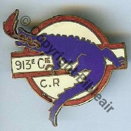 CCR  913.6 CIE CAMIONS RESERVOIRS  BOGNER poincon Semi circul Bol allonge Dos lisse irreg Src.dixmude8 220EurInv