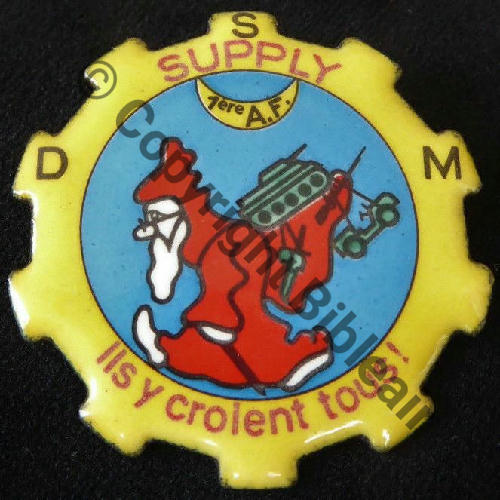 TRAIN DSM 1ere ARMEE FRANCAISE  SM Eping soudee Dos lisse irreg Src.centgardes 1200EurInv
