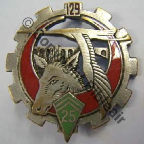 129eCIE MULETIERE  DrP 2Anneaux Guilloche vrac Sc.leberetvert MAP90Eur 