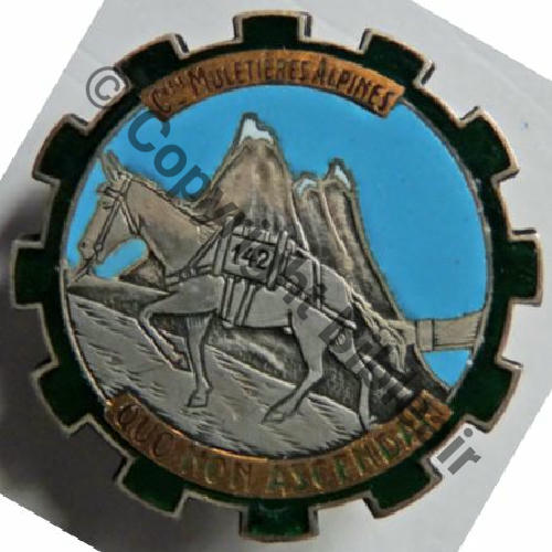 142eCIE MULETIERE ALPINE  DrPBER Dep Bol Dos lisse Sc.jacques19390 175Eur(x2)