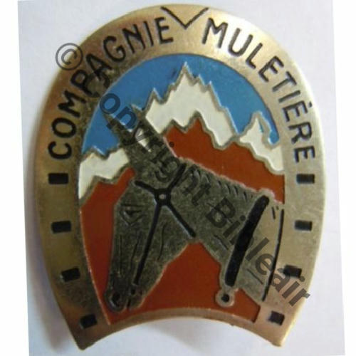 152eCIE MULETIERE  SM Bol Dos lisse WW2 Sc.leberetvert PV380Eur 