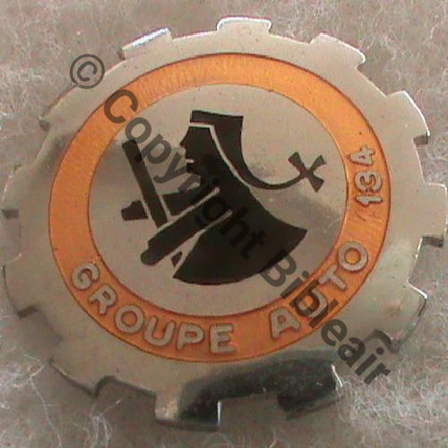 GT  134e Groupe Transport 1939  A.AUGIS ST.BARTH LYON 3Li Bol fenetre  argente Dos grenu  argente Src.sahariens50 165EurInv 