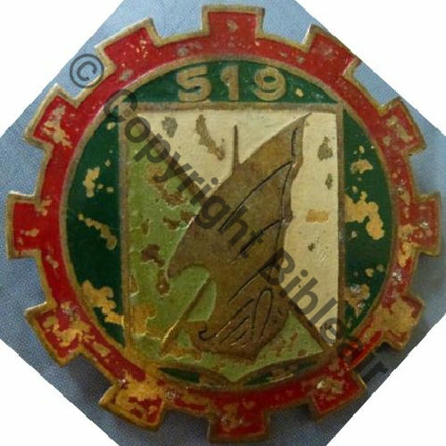 GT  519e Groupe de Transport SAIGON 1946  SM Dos lisse irreg piquete Tube No89 Src.ledemisolde 38Eur06.12 