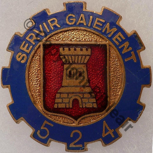GT  524e Groupe Transport  DrP+Past Guilloche H612 Src.leberetvert PV8Eur 