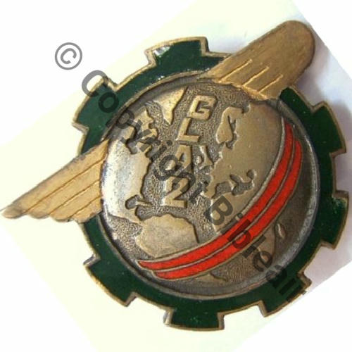 GLA  Groupe Livraison Air No2  OFSI Francs Bourgeois Bol fenetre Touffes herbe Sc.leberetvert 80EurInv