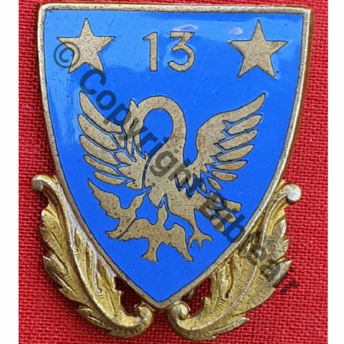 RLA  13eRgt Livraison Air FRAISSE SM Past fenetre FRAISSE DEMAEY TEMPLE Dos lisse irreg Src.rupicapra38 13Eur09.22 