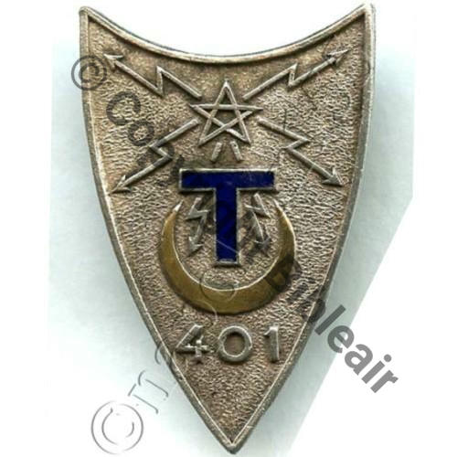 CTA  401eCie TRANS ARMEE  DrBER Dep Bol Dos lisse irreg Sc.STELLA 112Eur12.08