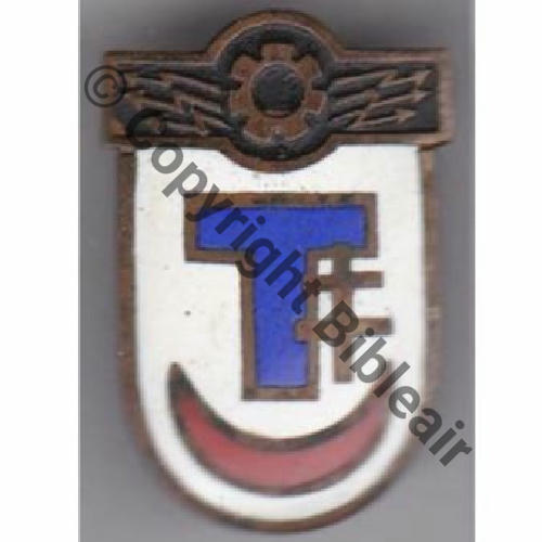 DT  DEPOT TRANSMISSION 2eCA  Fab RFA bombee grave au dos illisible Attac Vis Petites dimensions Src.eldi.fr 128EurInv 