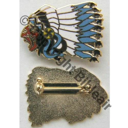 124 REDUCTION.. A1105 SPA.124 1eDRILLE 2.4 SIOUX  SM Tambour Dos irreg scintillant SNH NOIR au lieu de ROUGE PLUMES NON DECOUPEES Src.mrmac1903 12Eur04.13 