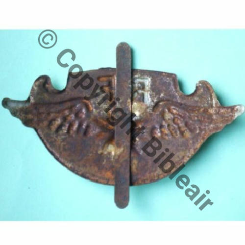 CASQUE ADRIAN COPIE SM Pattes rabatables Embouti et vieilli Src.juliana15 18Eur(x2) DOS 