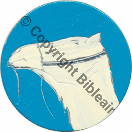588 GAO.588  COLOMB BECHAR  REPRO PERSO peinte Bol fenetre allonge colle araldite Dos lisse 30mm Src.LAVOCAT 55EurInv 