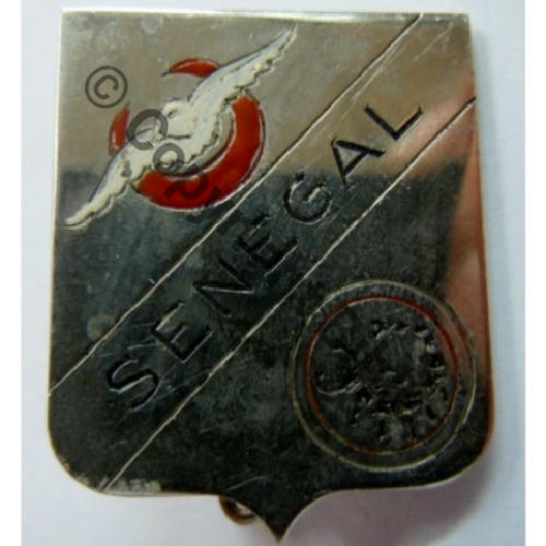 63.2 NH GB2.63 SENEGAL Fab PERSO ADC REY jamais porte Bol fenetre allonge Dos lisse irreg 32x26mm Src.francemilitaria 79Eur02.13 