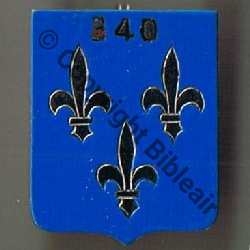 IDF SQUADRON 340 ILE DE FRANCE GB  Fab Perso COPIE recente Bol fenetre allonge colle araldite Alu decoupe Dos lisse plat et raye Src.S.GARNIER & ADC.REY 