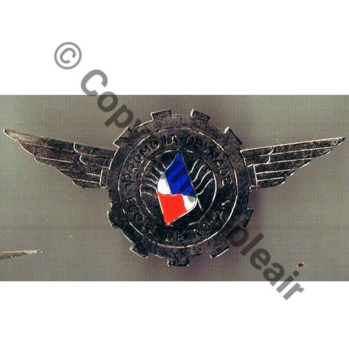 PROMO LAPEYRADE ECOLE MECANO DE ROYAN  Fab Perso COPIE recente Bol fenetre allonge colle araldite Alu decoupe Dos lisse plat et raye Src.S.GARNIER ADC REY 